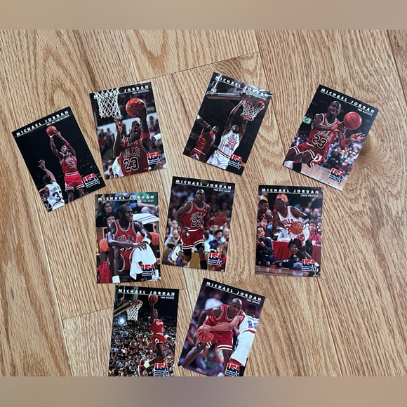 1992 SkyBox USA Basketball Complete Set (1-110) Jordan/Magic/Bird/Barkley - Picture 8 of 13